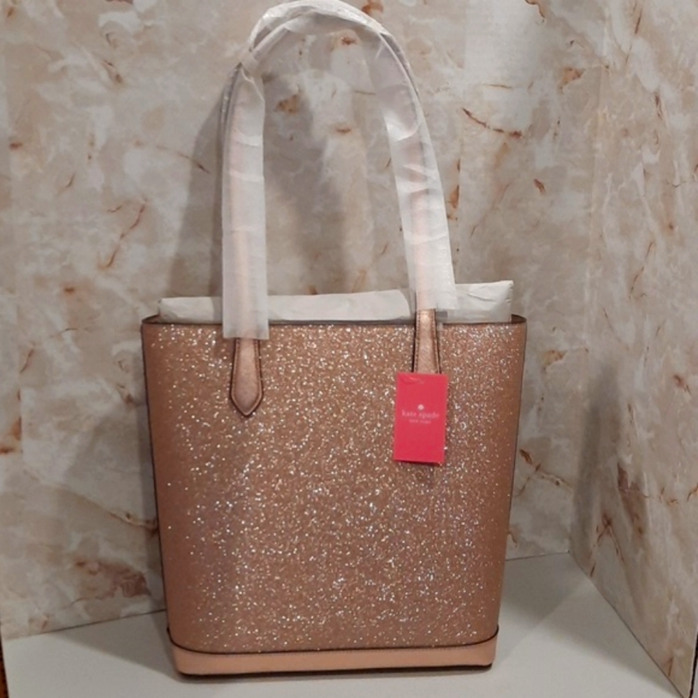 🎁ksny "Glitter" tote nwt - Picture 4 of 6